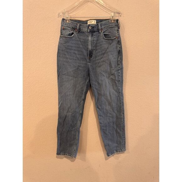 Abercrombie & Fitch Women’s High Rise Ultra Straight Jeans – Size 29/8 - Picture 1 of 3